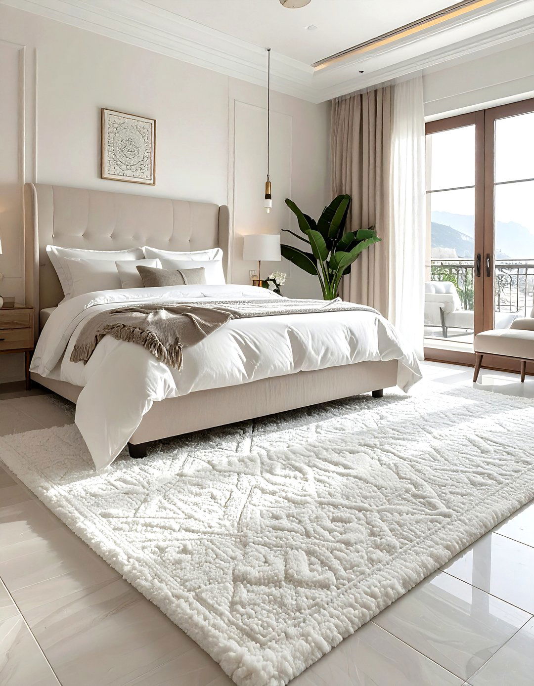 Moroccan rug master suite - 30 Moroccan rug ideas