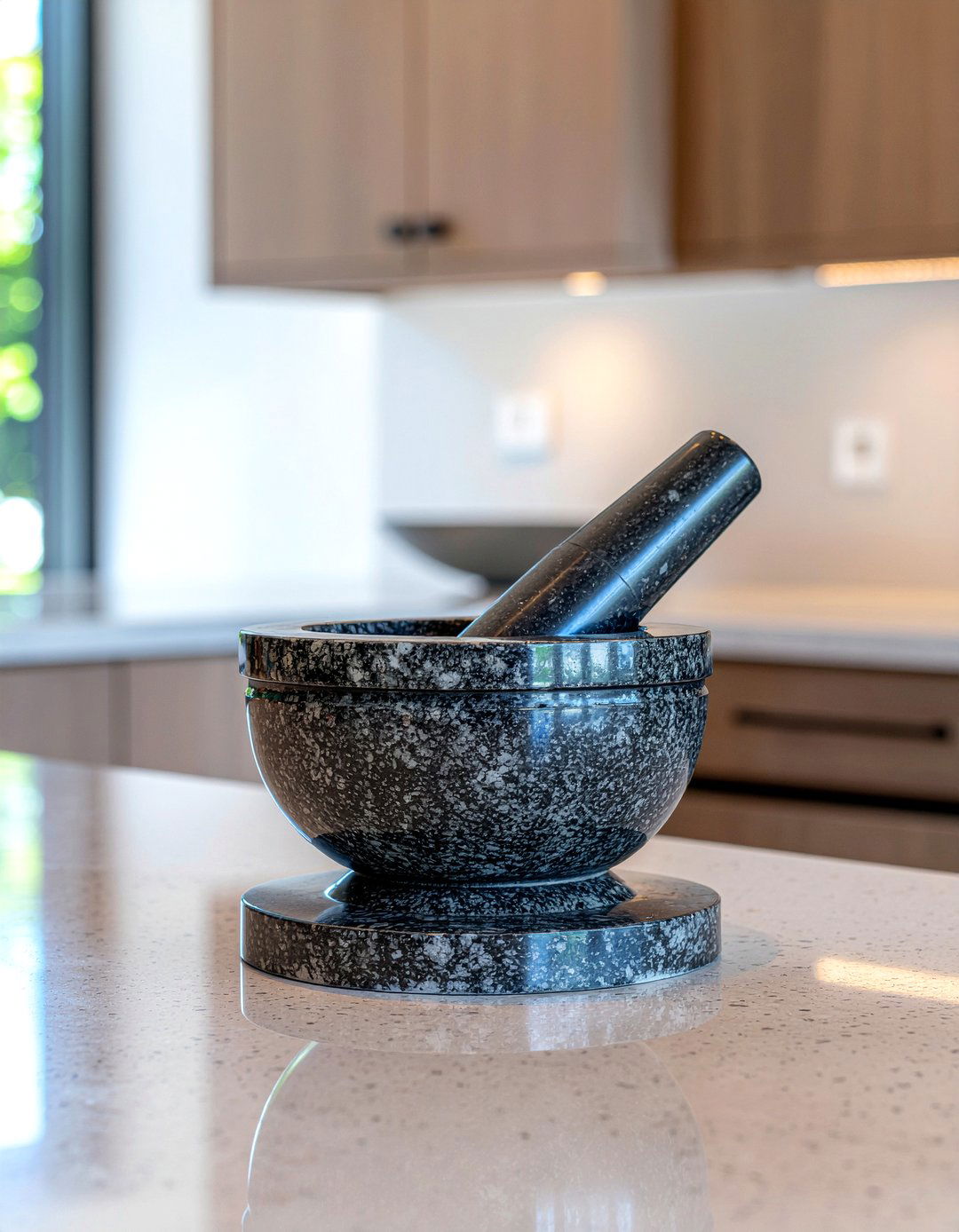 Mortar And Pestle - 30 kitchen countertop decor ideas