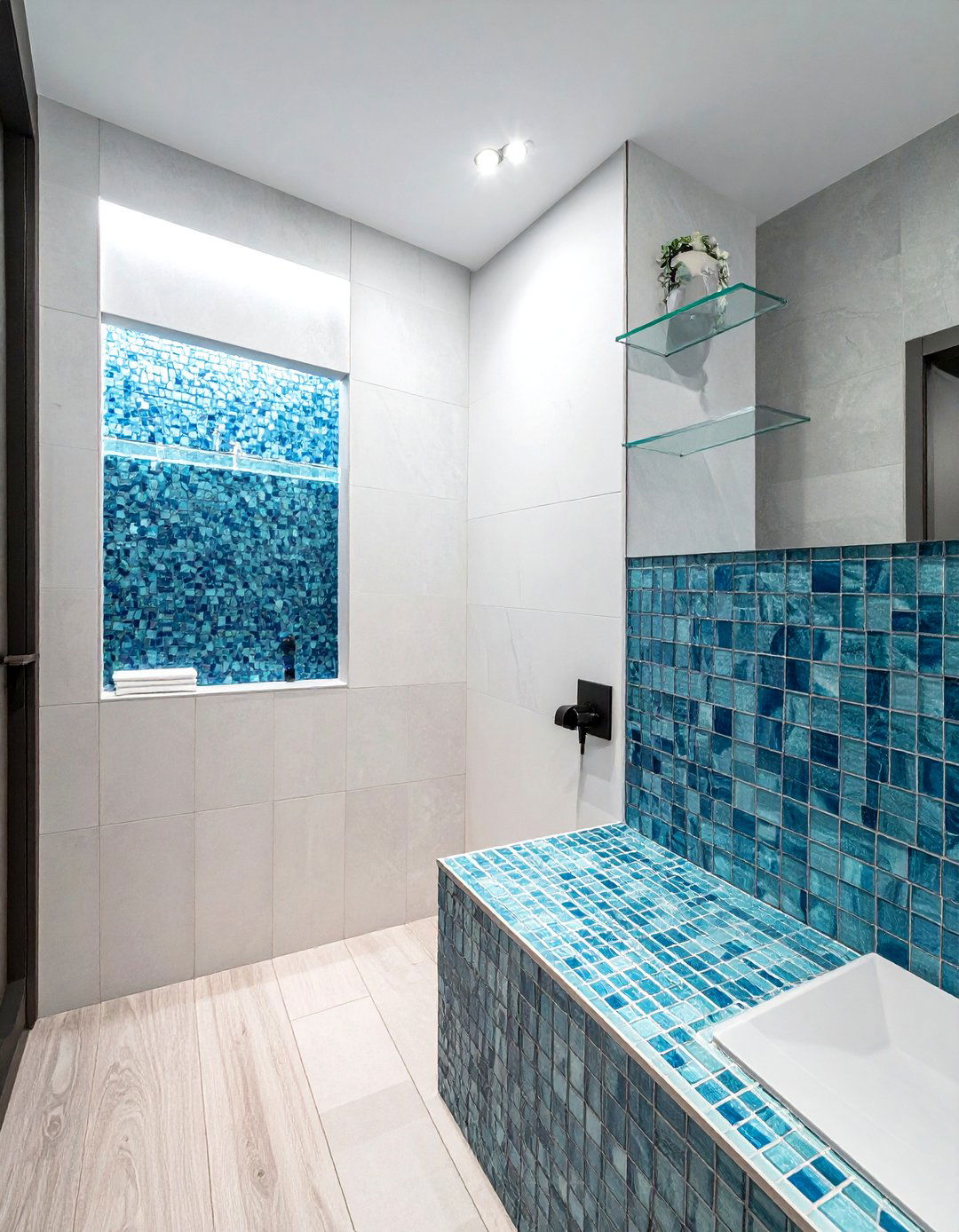 Mosaic Bathroom Tile - 30 bathroom wall texture ideas