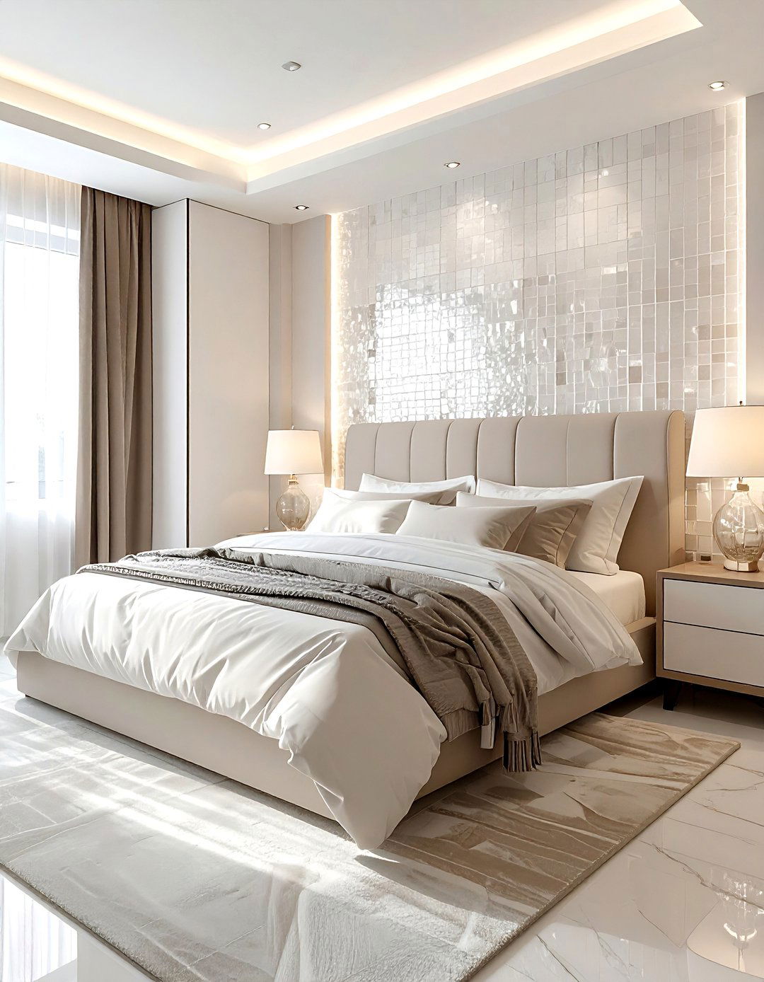 Mosaic Tile Backsplash - 30 bedroom backsplash ideas