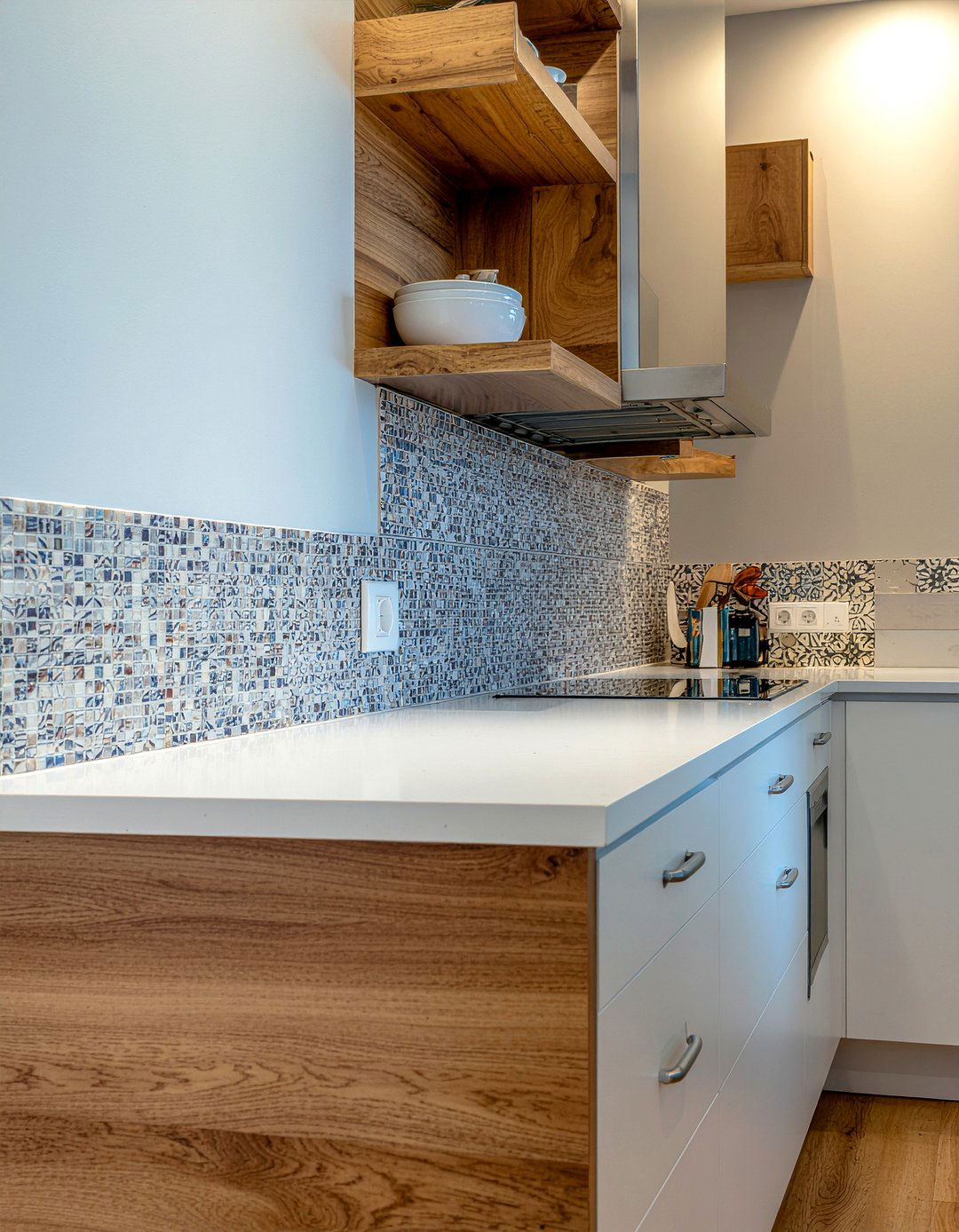 Mosaic Tile Border - 30 Mexican kitchen ideas