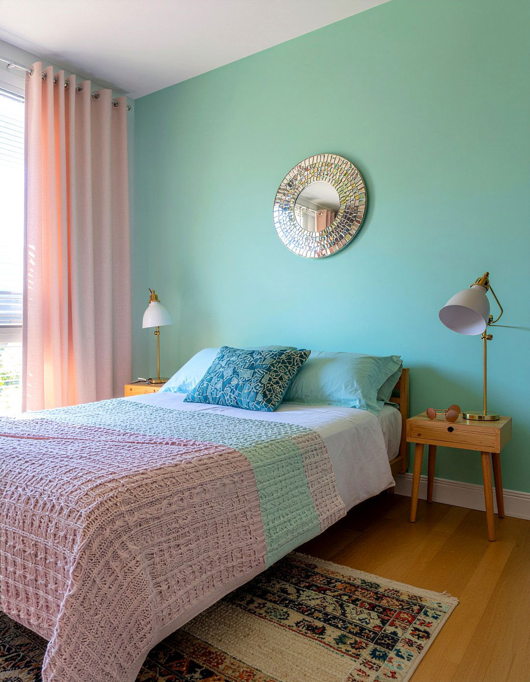 Mosaic tile mirror - 30 bedroom wall mirrors