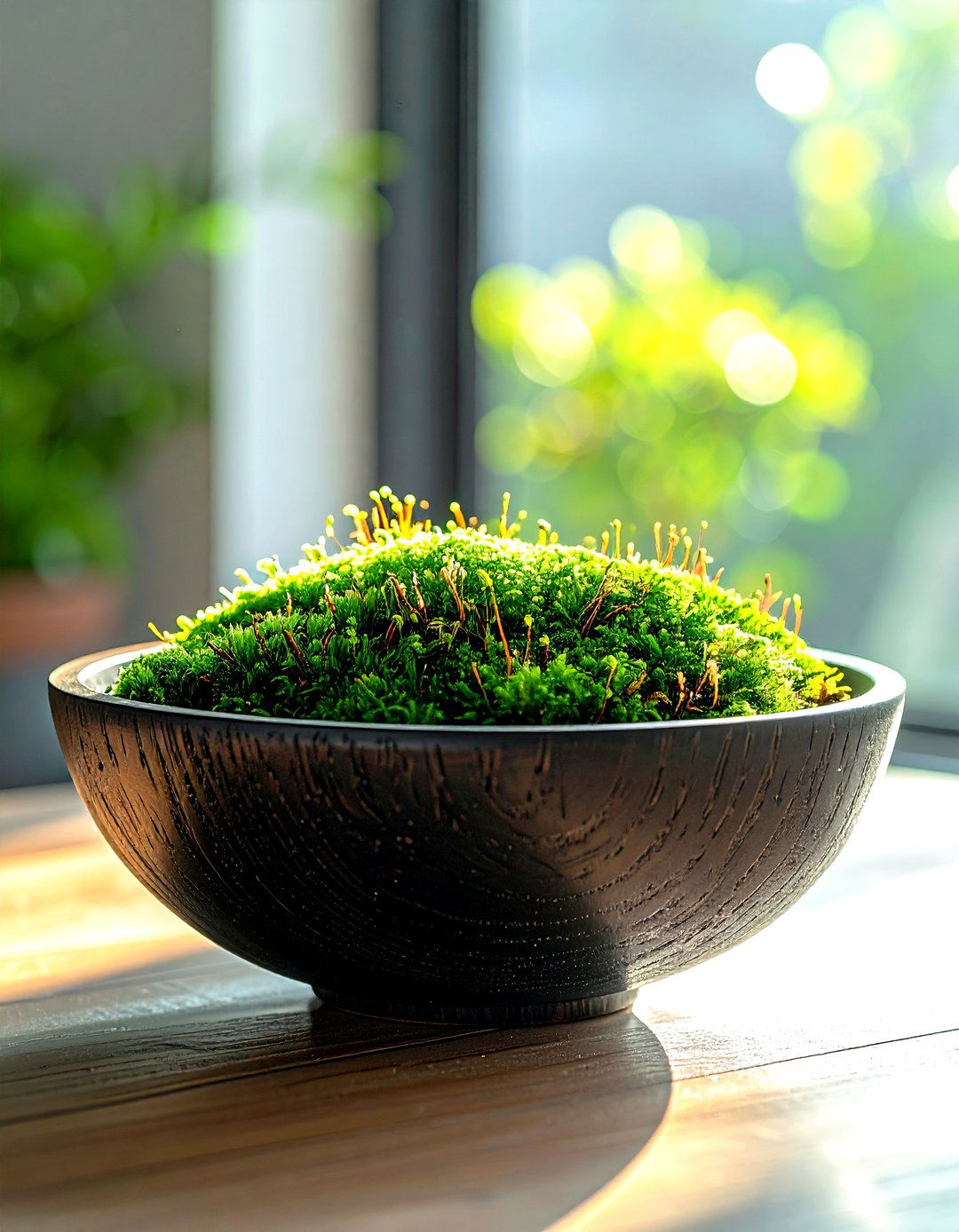 Moss Bowl - 30 artificial plant ideas
