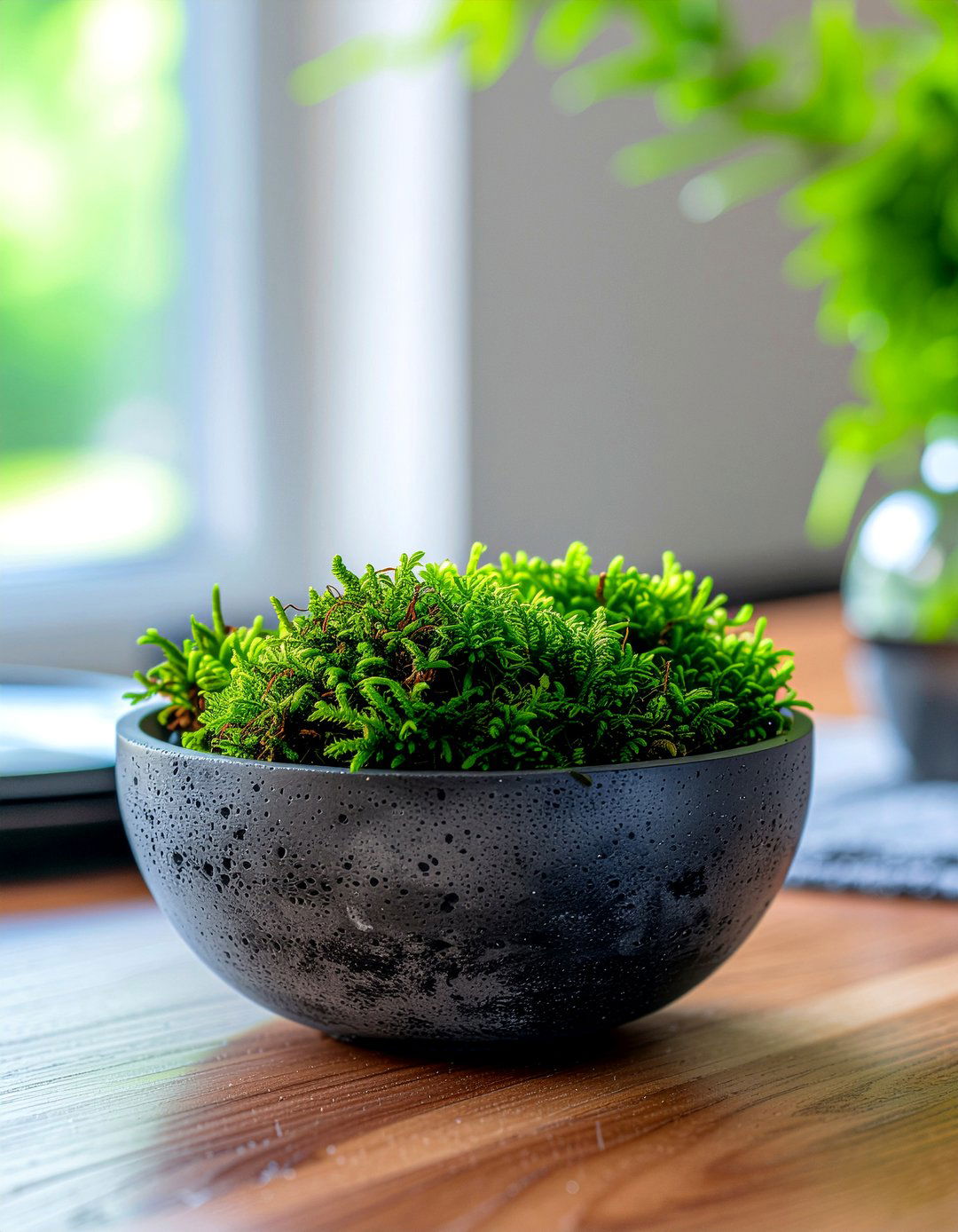 Moss Bowl - 30 low centerpiece dining ideas