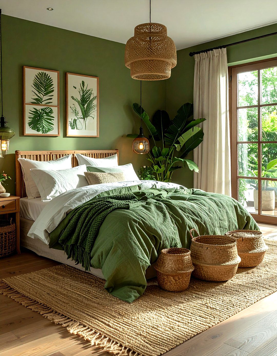 30 Traditional Green Bedroom Ideas for a Serene Retreat