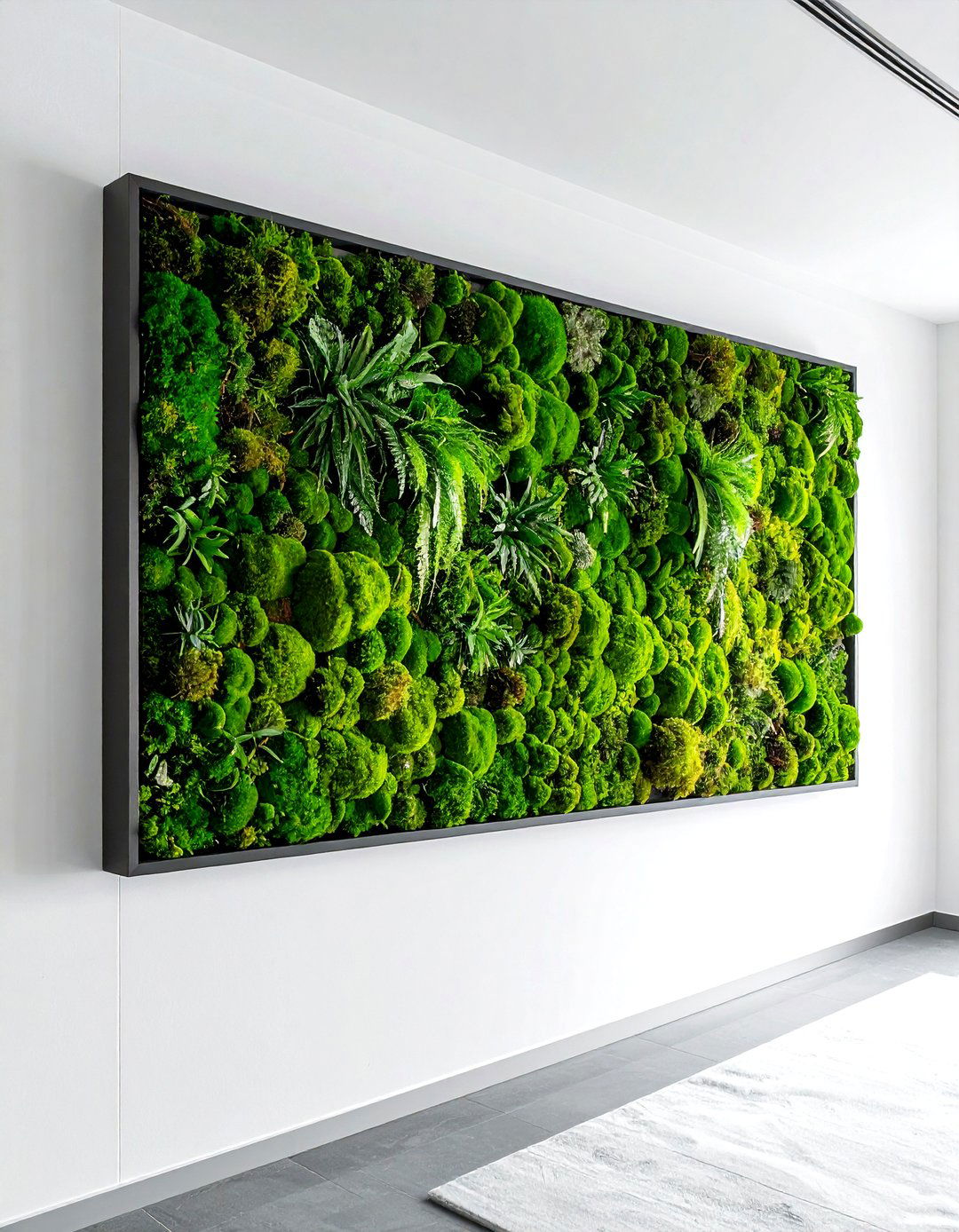 Moss wall art - 30 nature-inspired decor ideas
