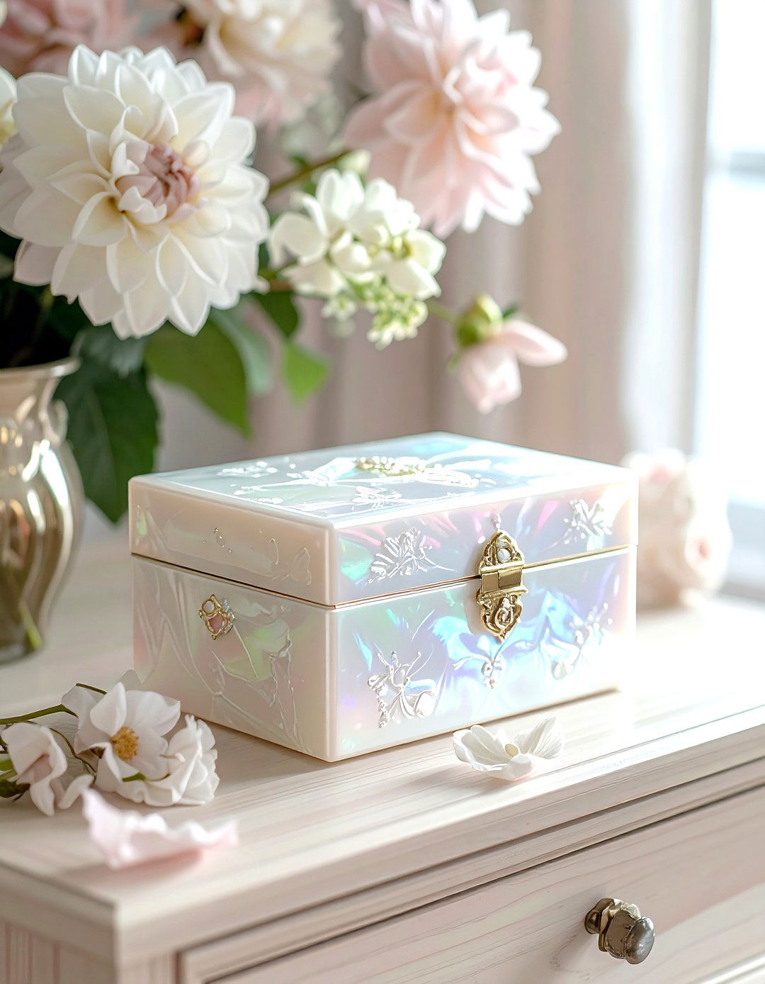 Mother of pearl box - 30 decorative box ideas