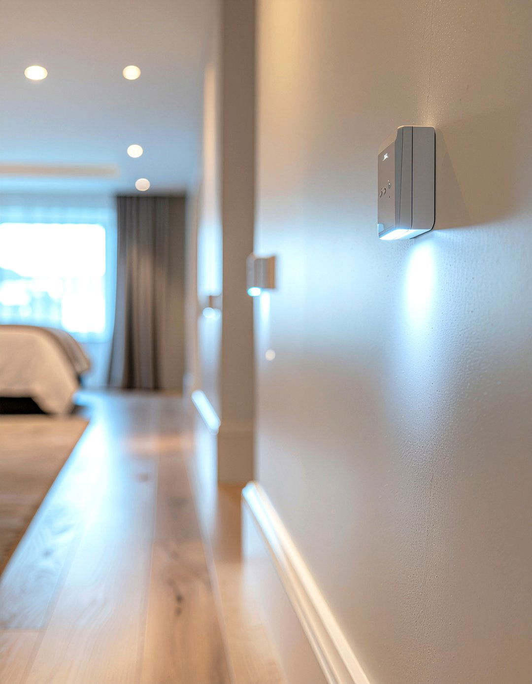 Motion Sensor Night Lights - 30 multigenerational bedroom ideas