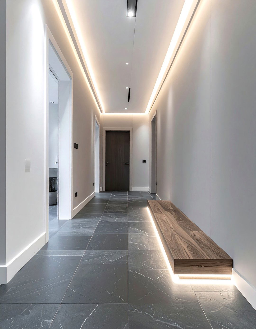 Motion Sensor Step Light - 30 hallway lighting ideas