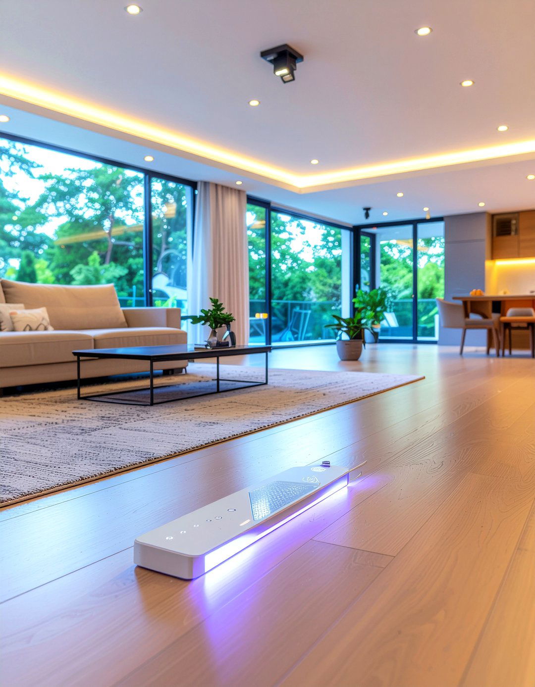 Motion sensor light - 30 senior friendly living room ideas