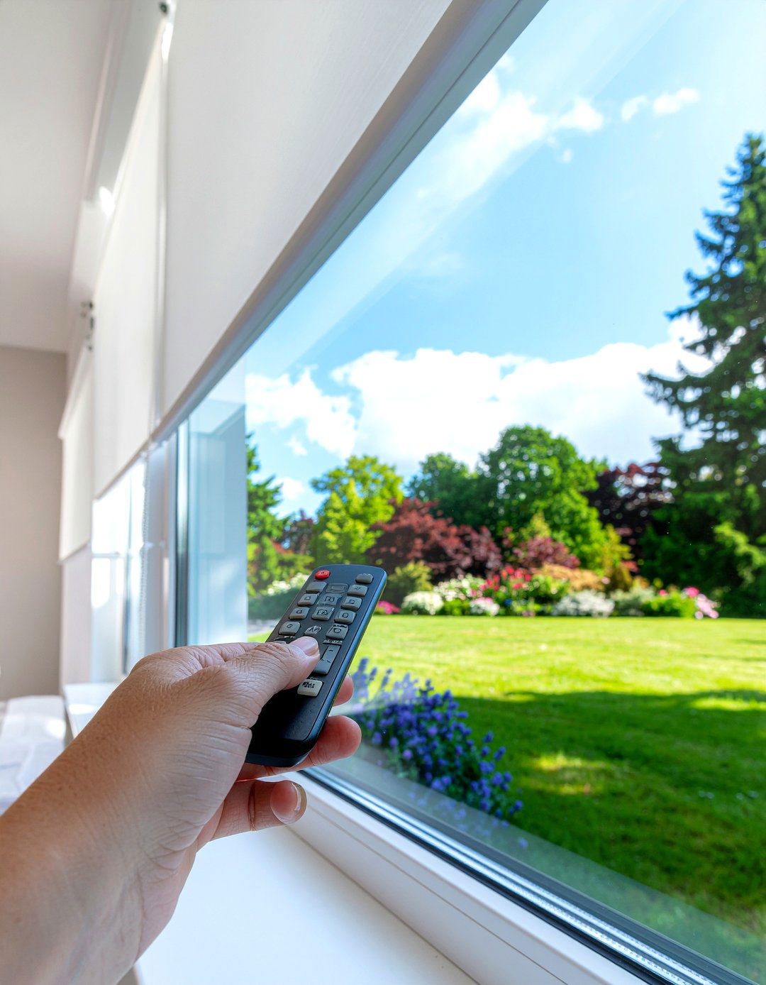Motorized Bedroom Window Shades - 30 multigenerational bedroom ideas
