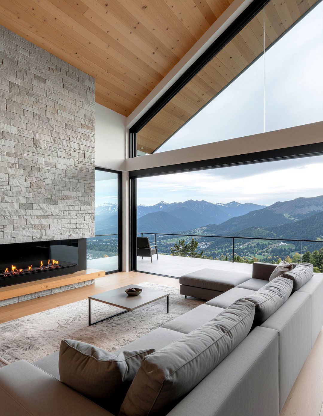 Mountain Modern Interior - 30 living room lodge furniture ideas