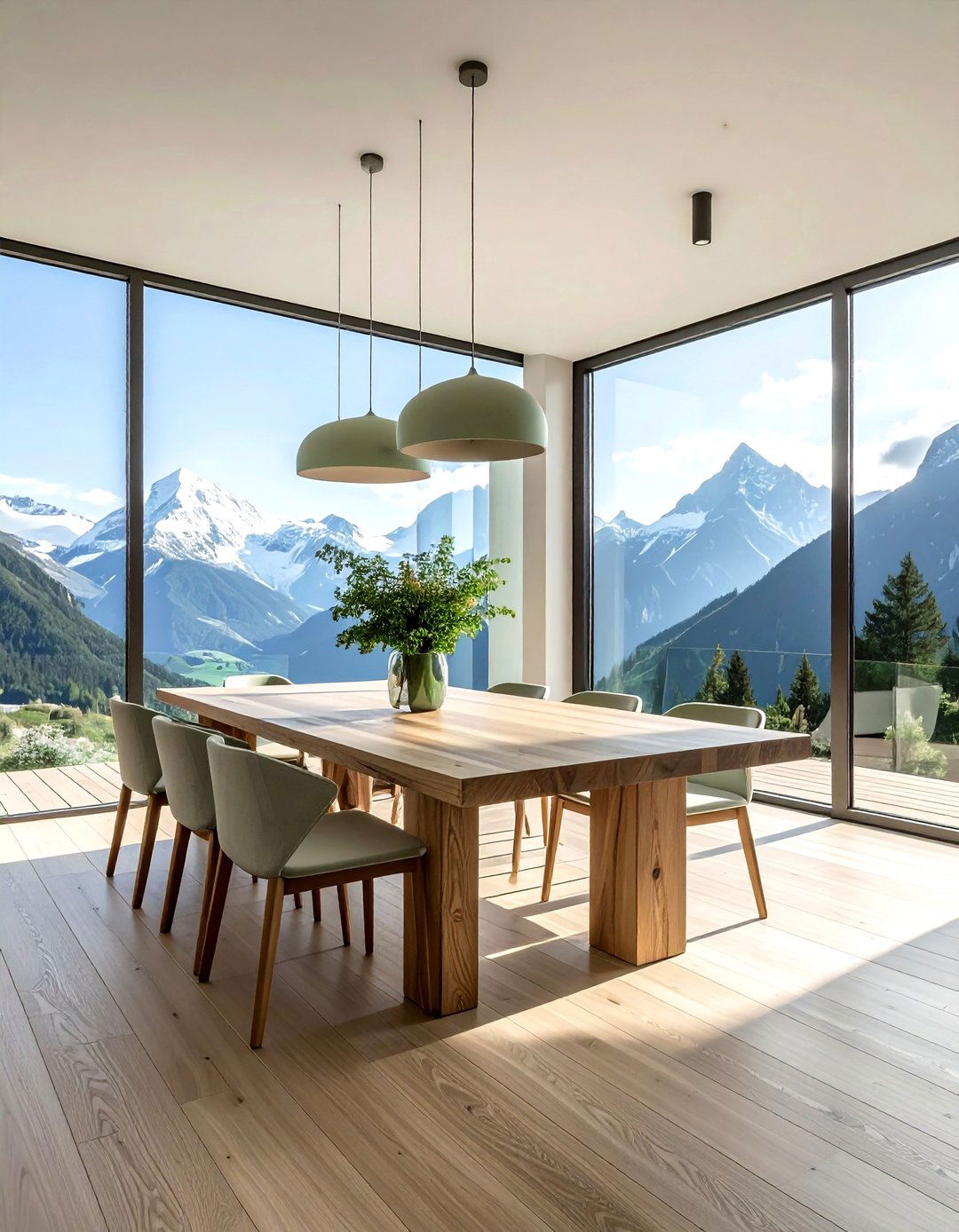 Mountain View Dining - 30 lodge dining room ideas