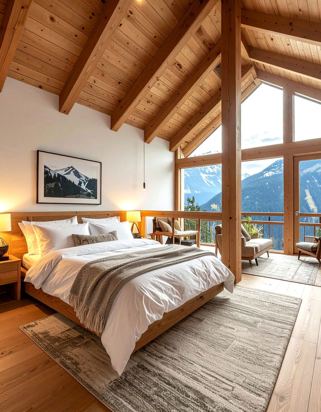 Mountain loft bedroom - 30 mountain decor ideas