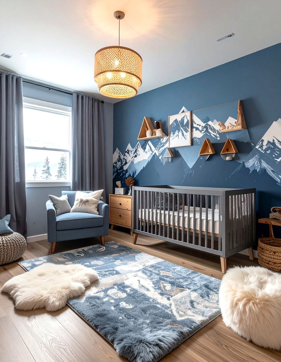 Mountain nursery - 30 baby room decor ideas