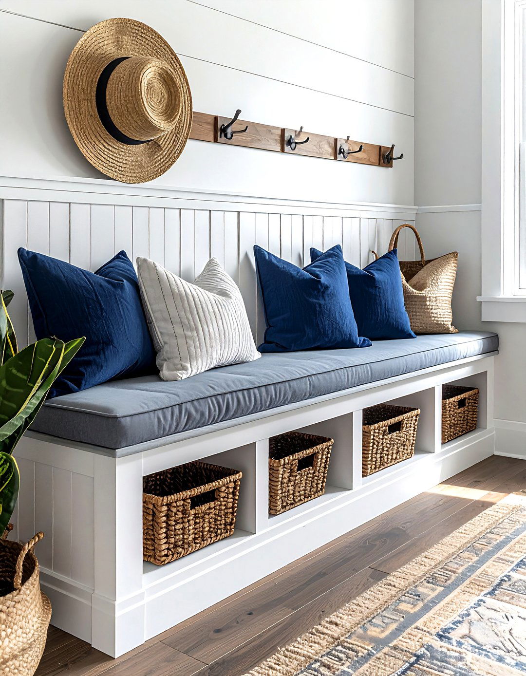 Mudroom Bench - 30 welcoming decor ideas