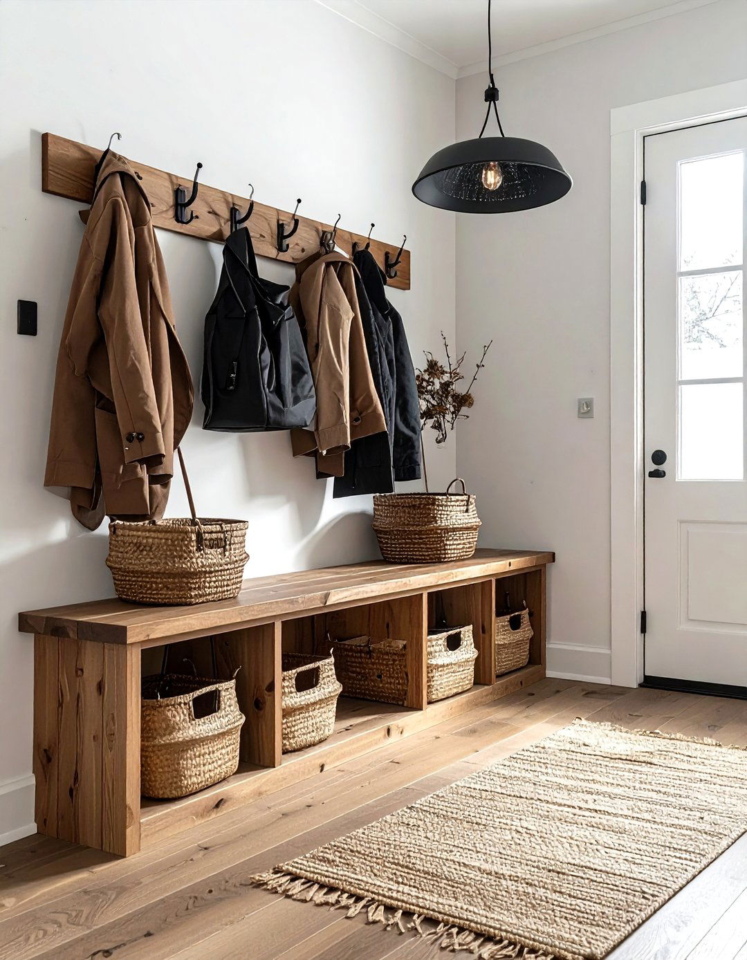 Mudroom Storage Bench - 30 stylist decor ideas