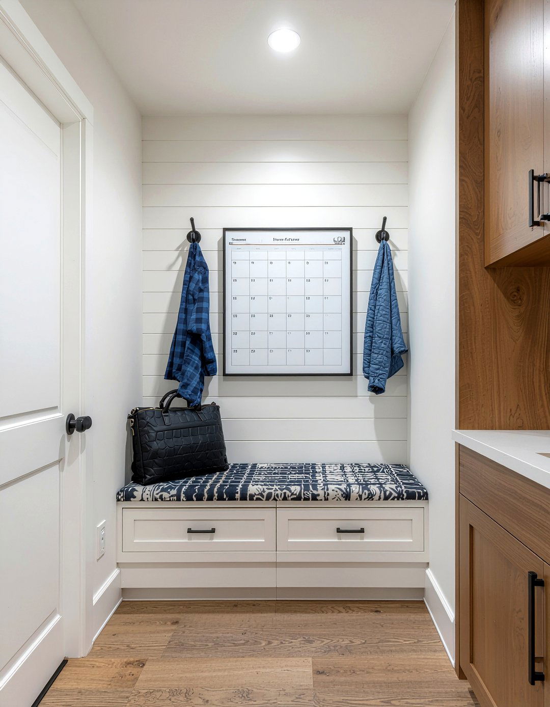 Mudroom Transition Zone - 30 kitchen command center ideas