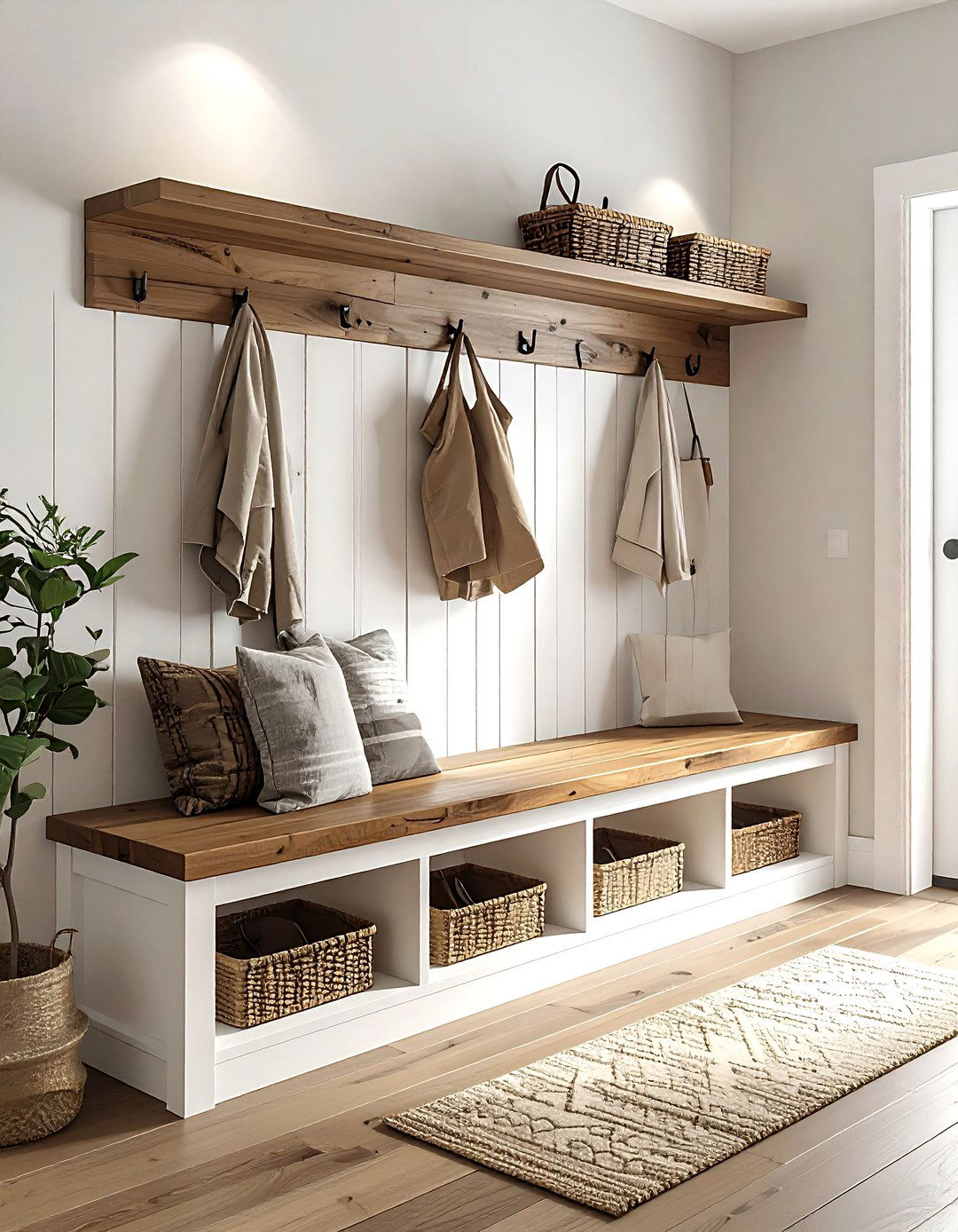 Mudroom bench - 30 on-trend decor ideas