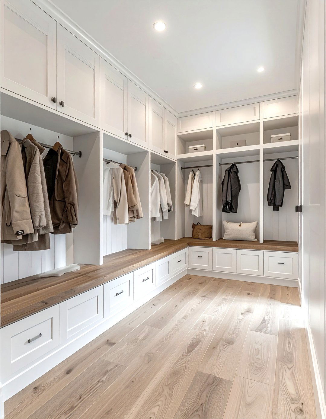 Mudroom built in cubbies - 30 mudroom decor ideas