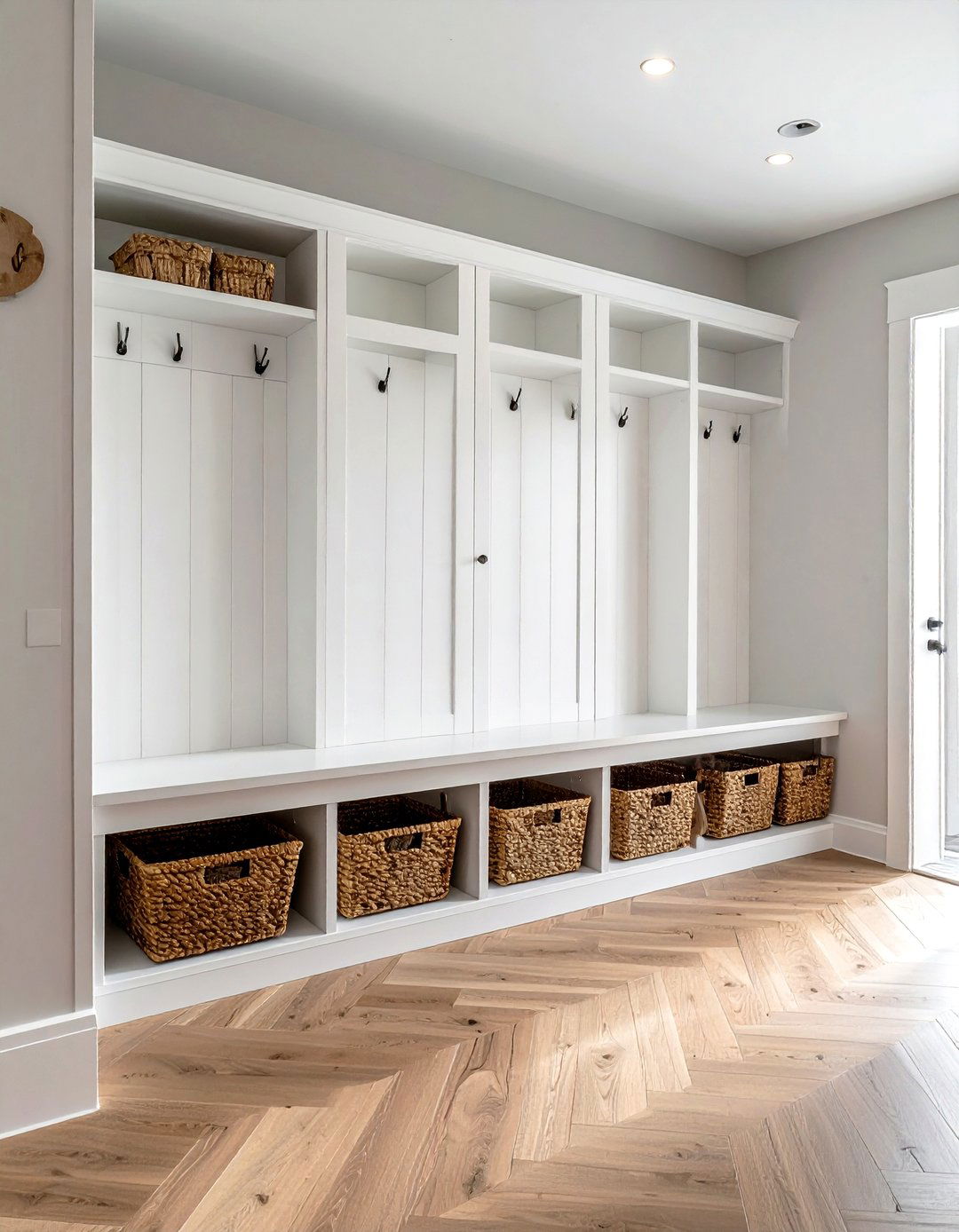 Mudroom cubby storage - 30 decor symmetry ideas