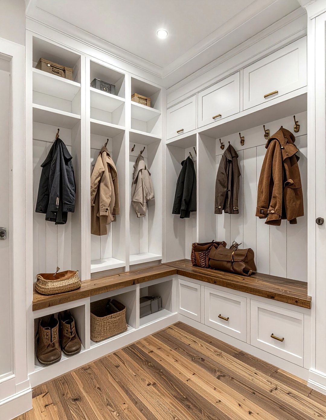Mudroom cubby - 30 new traditional decor ideas