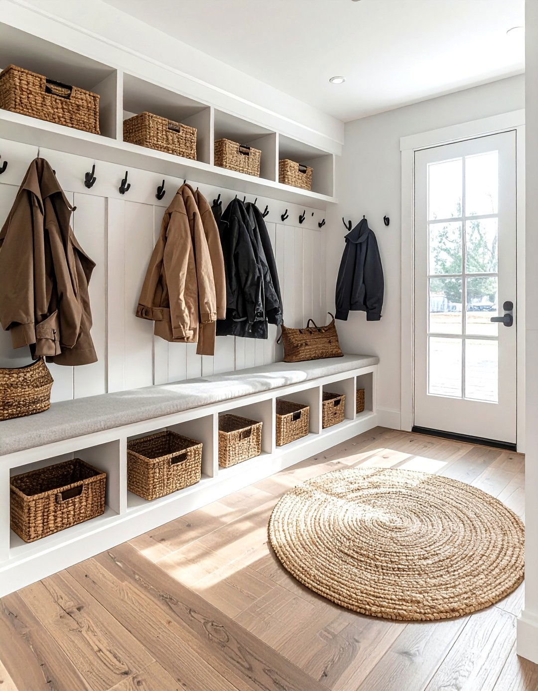 Mudroom organization - 30 home styling tips