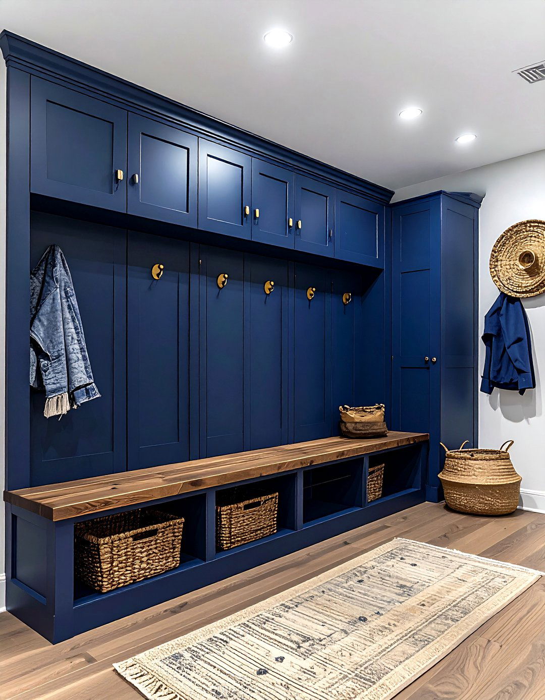 Mudroom storage locker - 30 incredible decor ideas