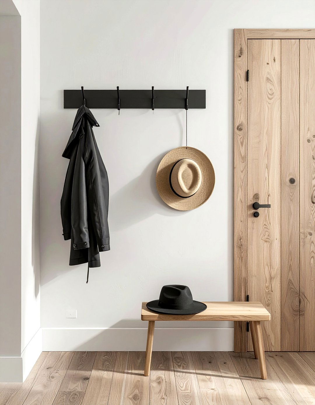 Mudroom wall hooks - 30 new homeowner decor ideas