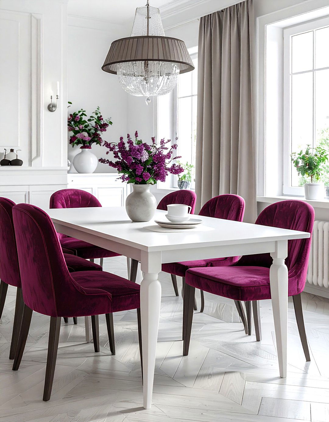 30 Best Purple Dining Room Color Schemes for Elegance
