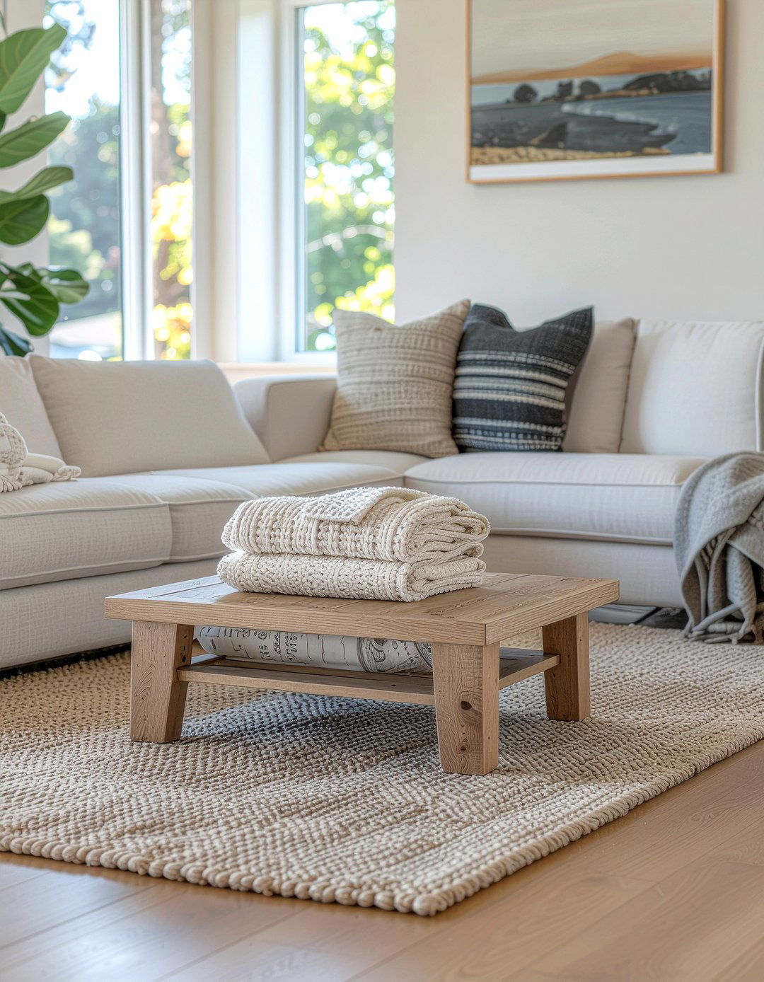 Multi Functional Coffee Table - 30 narrow living room ideas