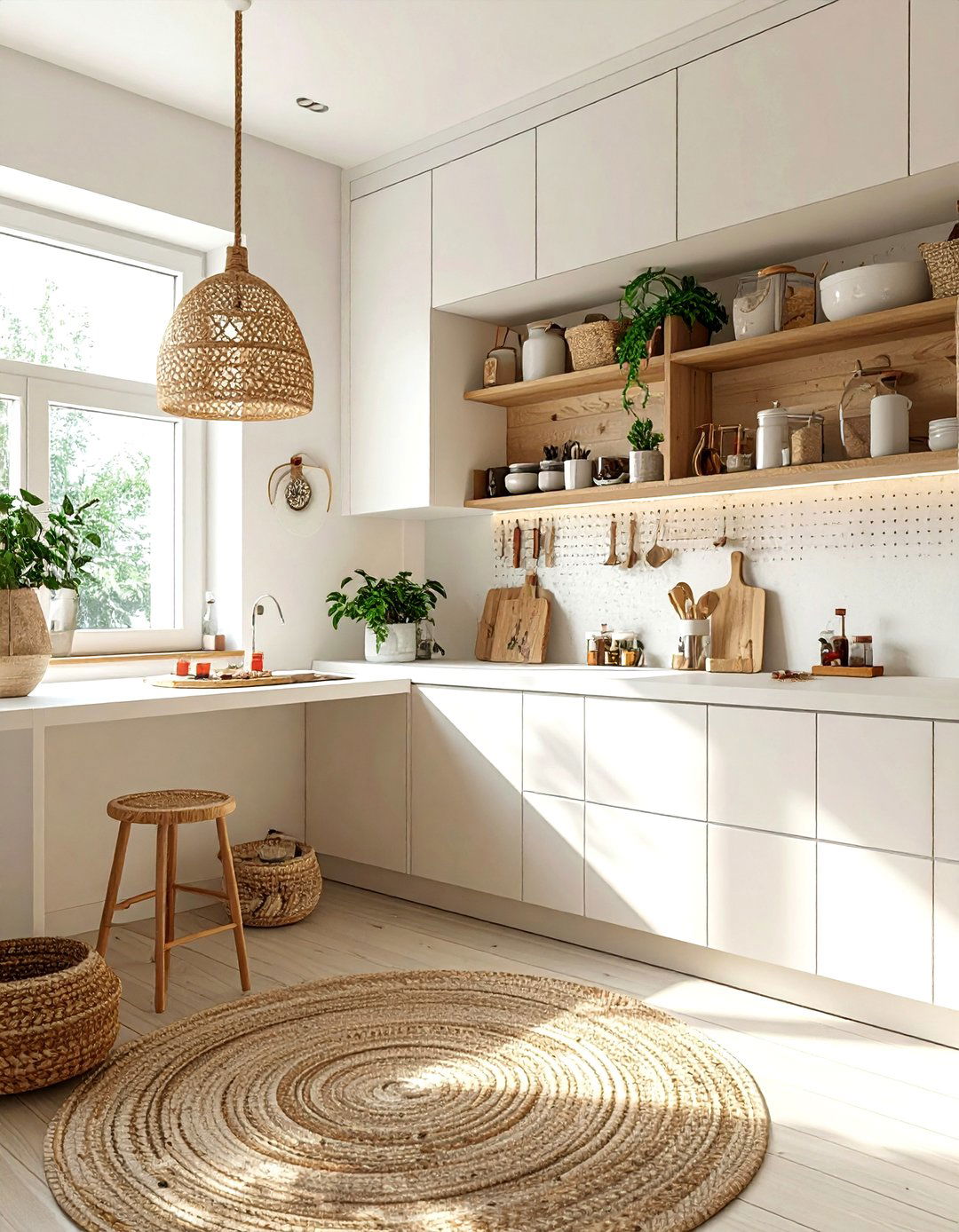 Multi Functional Craft Zone - 30 kid-friendly kitchen ideas