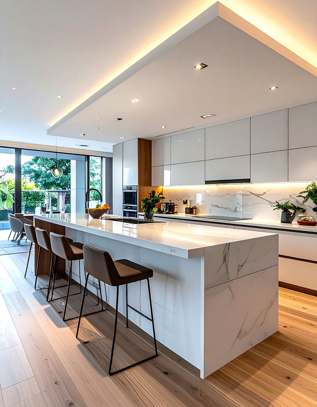 Multi Level Kitchen Bar - 30 kitchen bar ideas