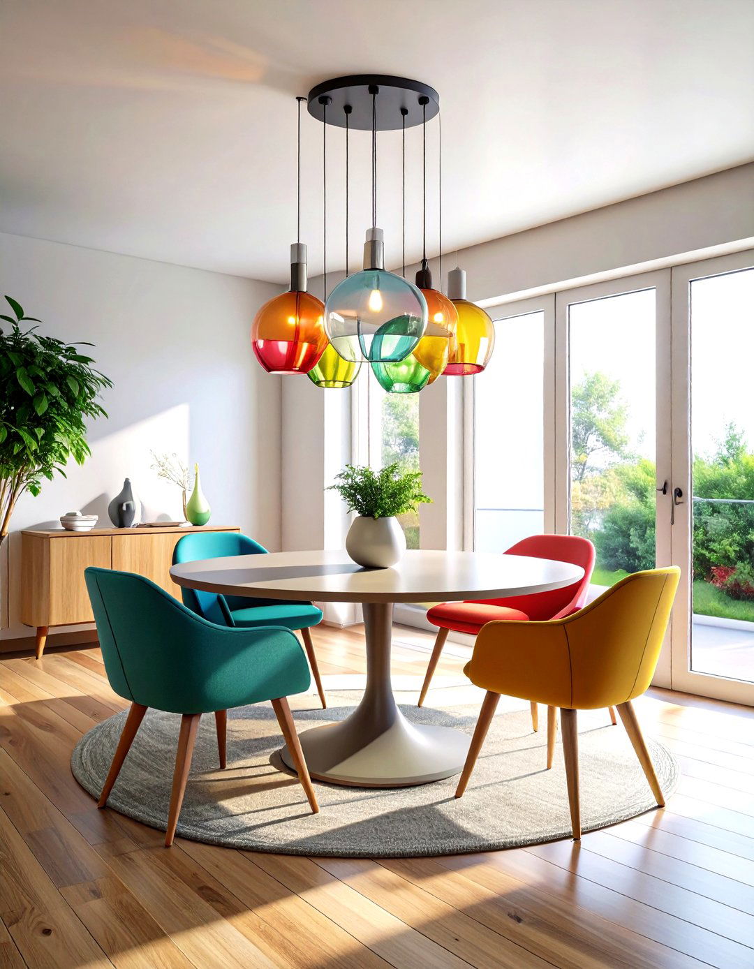Multi Light Cluster - 30 dining room lighting design