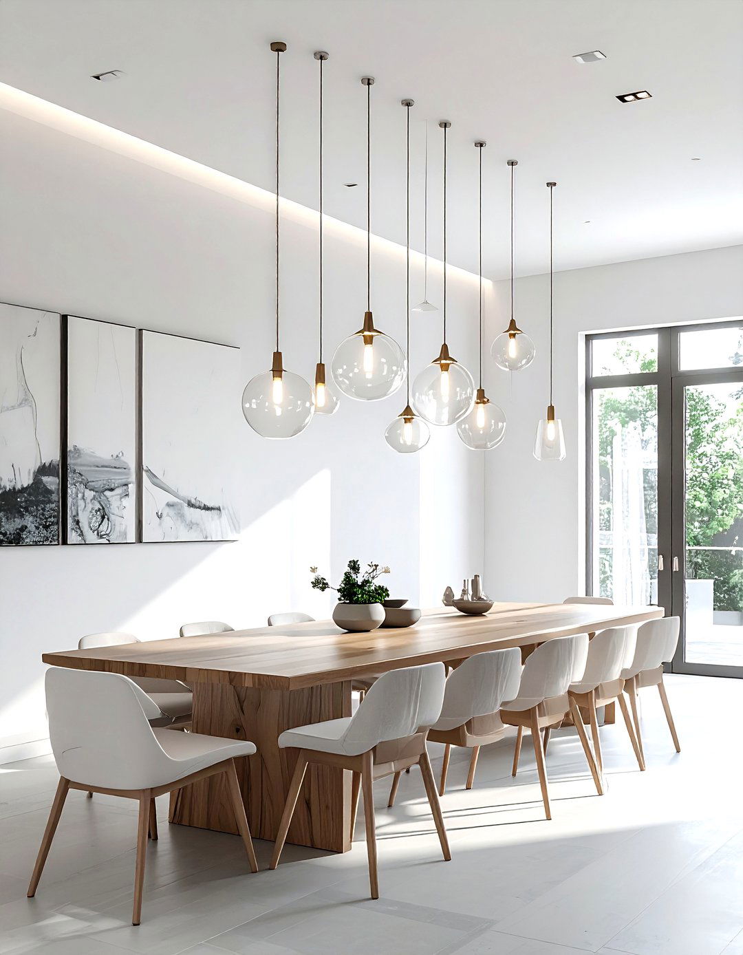 Multi Light Cluster - 30 dining room chandelier ideas