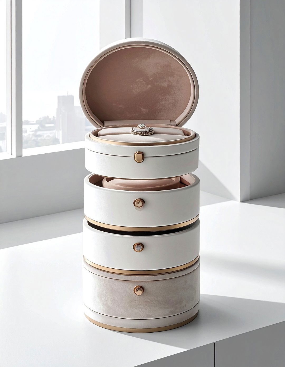 Multi Tier Jewelry Box - 30 jewelry box ideas