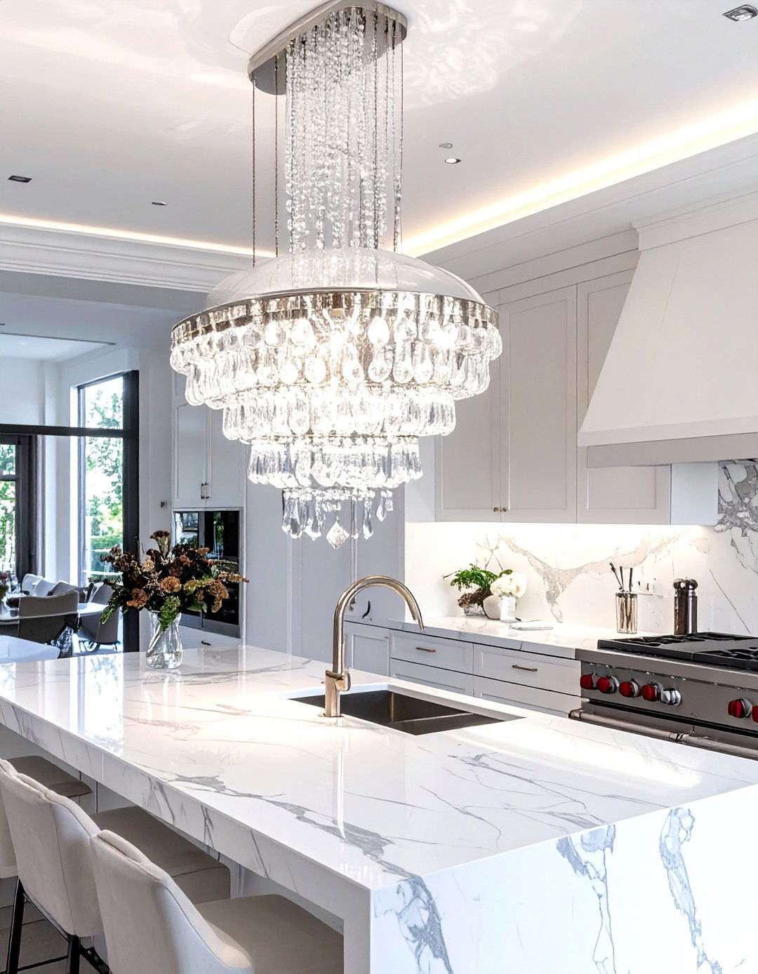 Multi light pendant fixture - 30 cluster pendant kitchen ideas