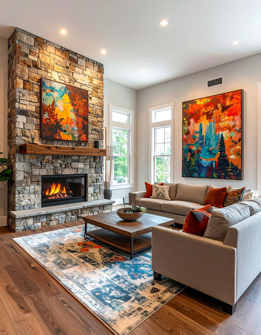 Multiple focal point - 30 decorating rules to break