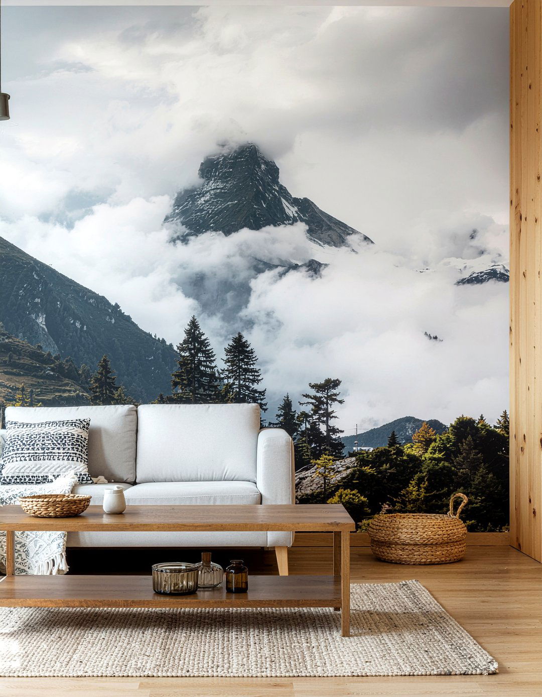 Mural wall art - 30 living room accent walls