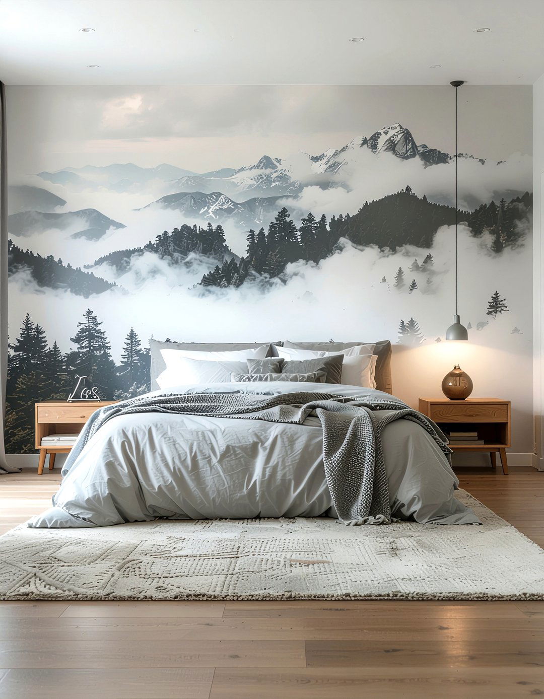 Mural wallpaper bedroom - 30 bedroom modern wallpapers