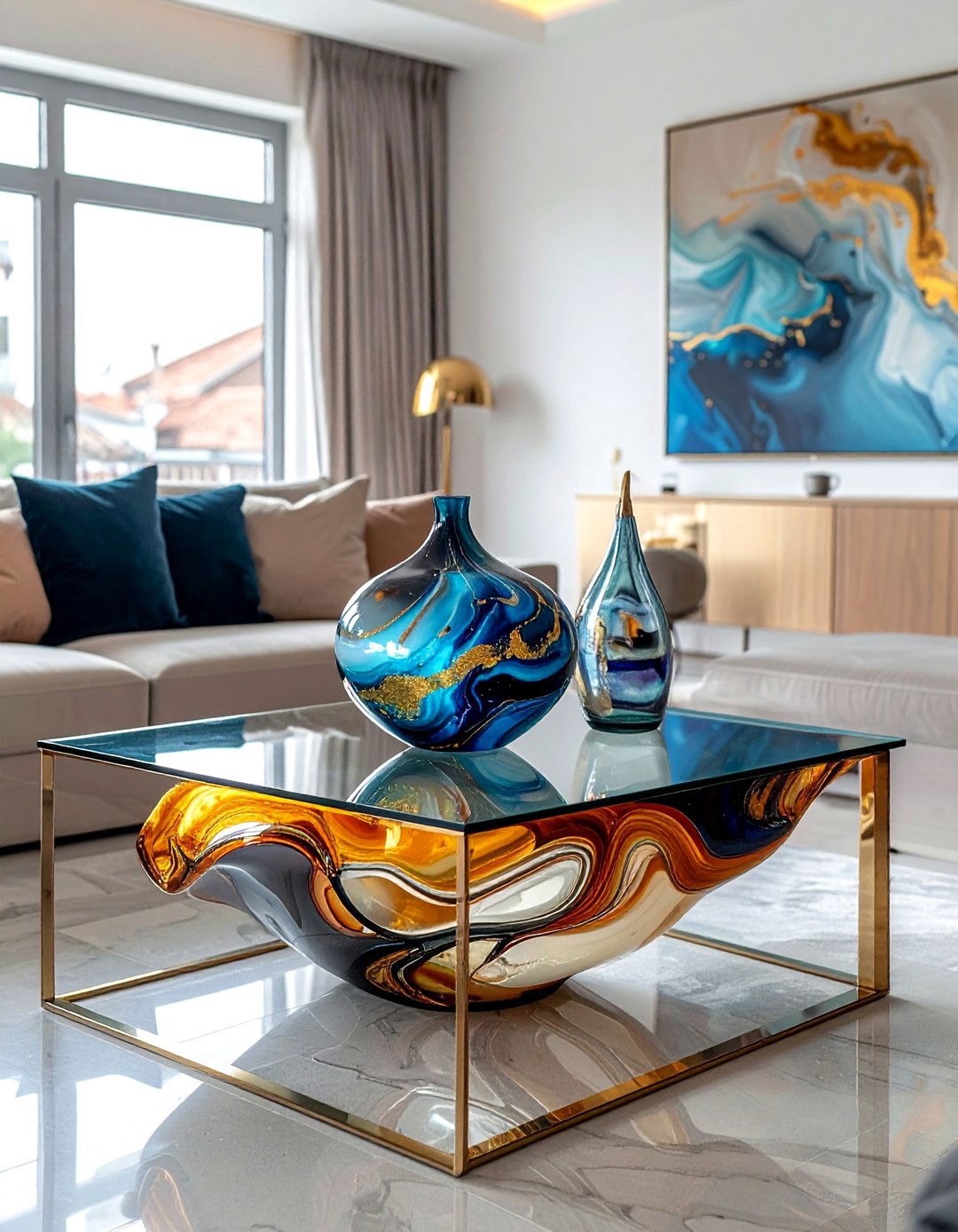 Murano glass vase - 30 vintage vase ideas