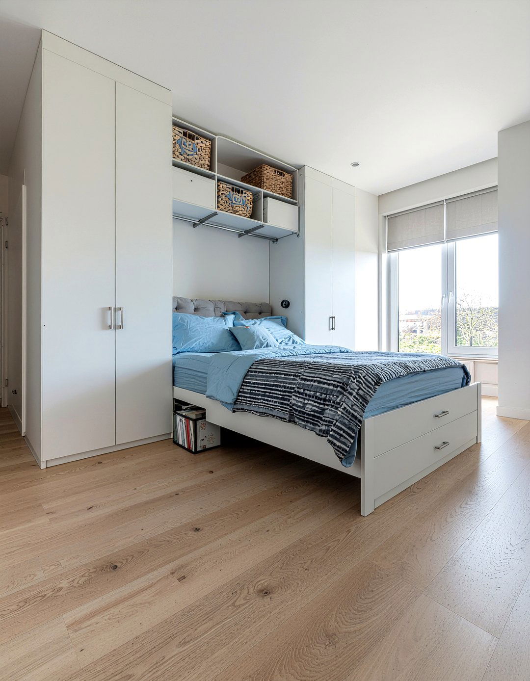 Murphy Bed With Storage - 30 bedroom murphy bed ideas