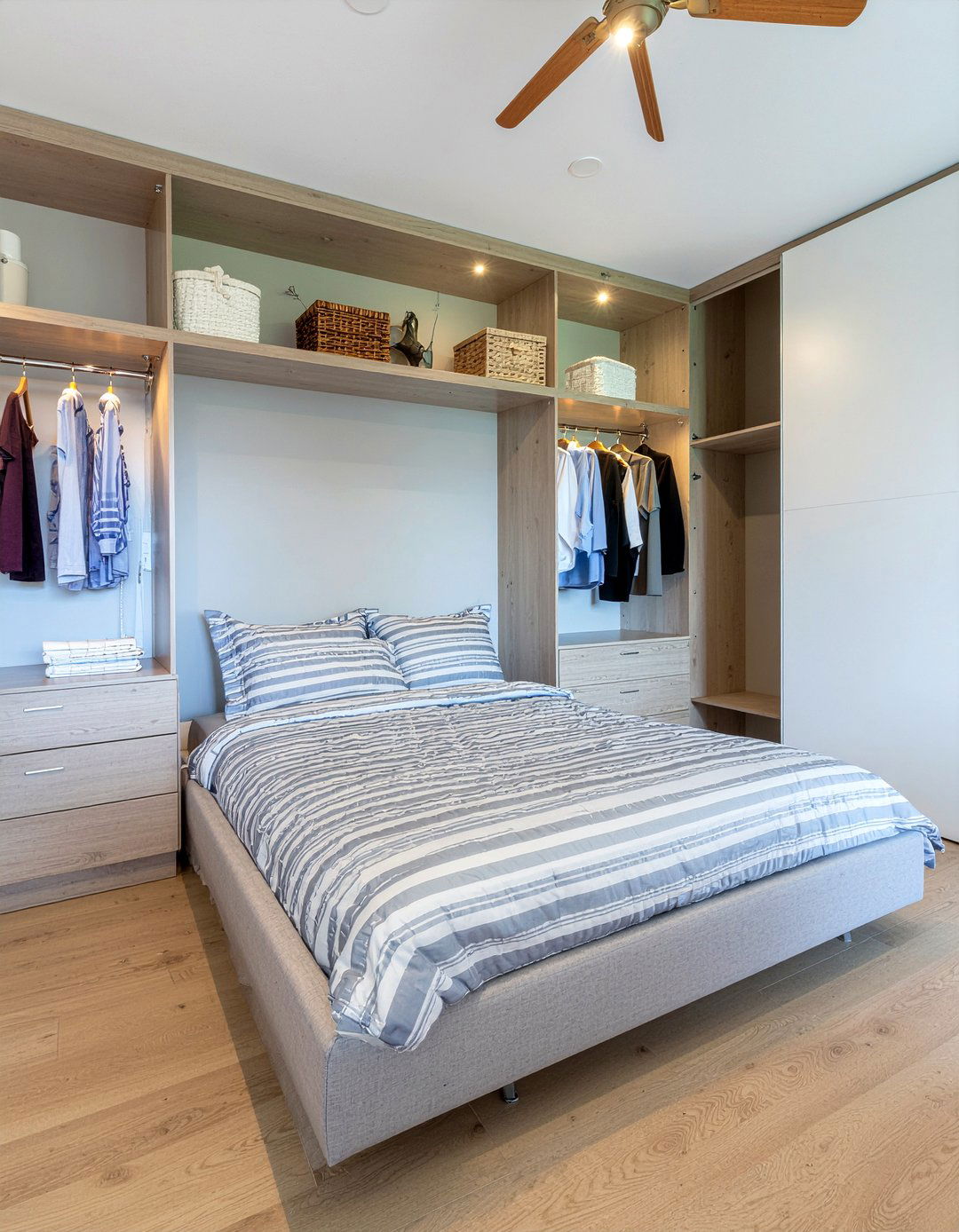 Murphy Bed With Wardrobe - 30 bedroom murphy bed ideas