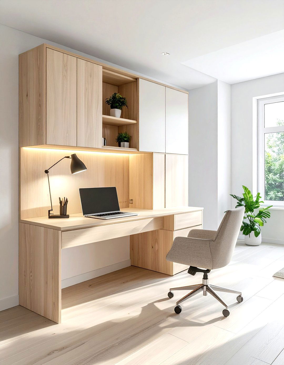 Murphy Desk - 30 functional decor ideas