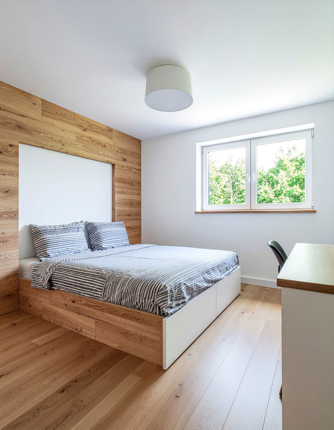 Murphy bed with desk - 30 bedroom office combo ideas