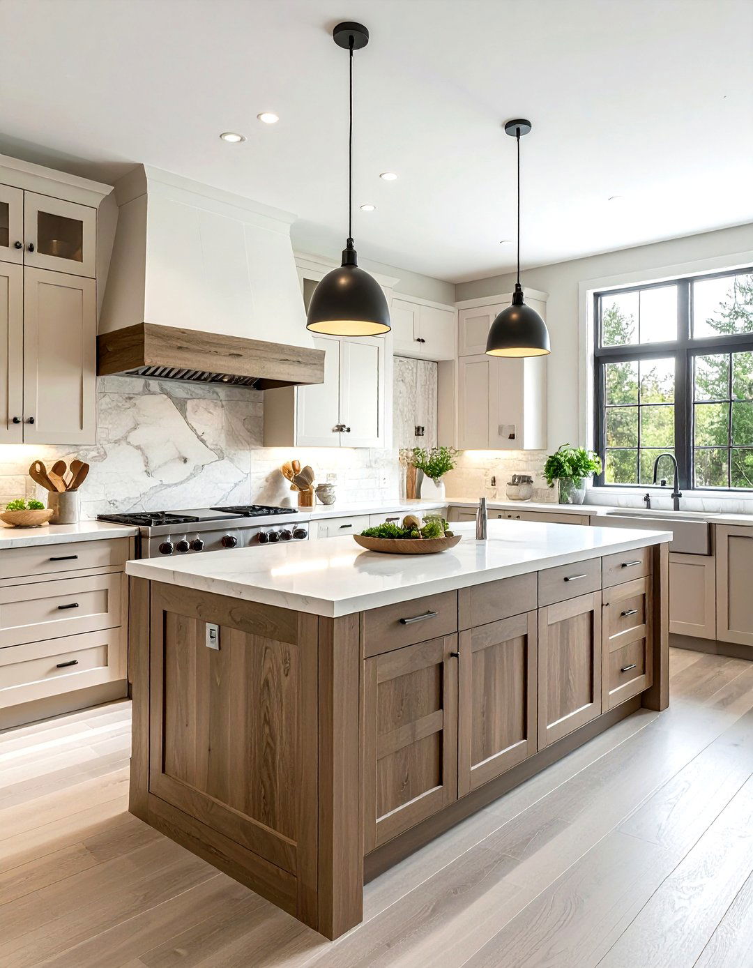 Mushroom Kitchen Cabinets - 30 kitchen paint ideas