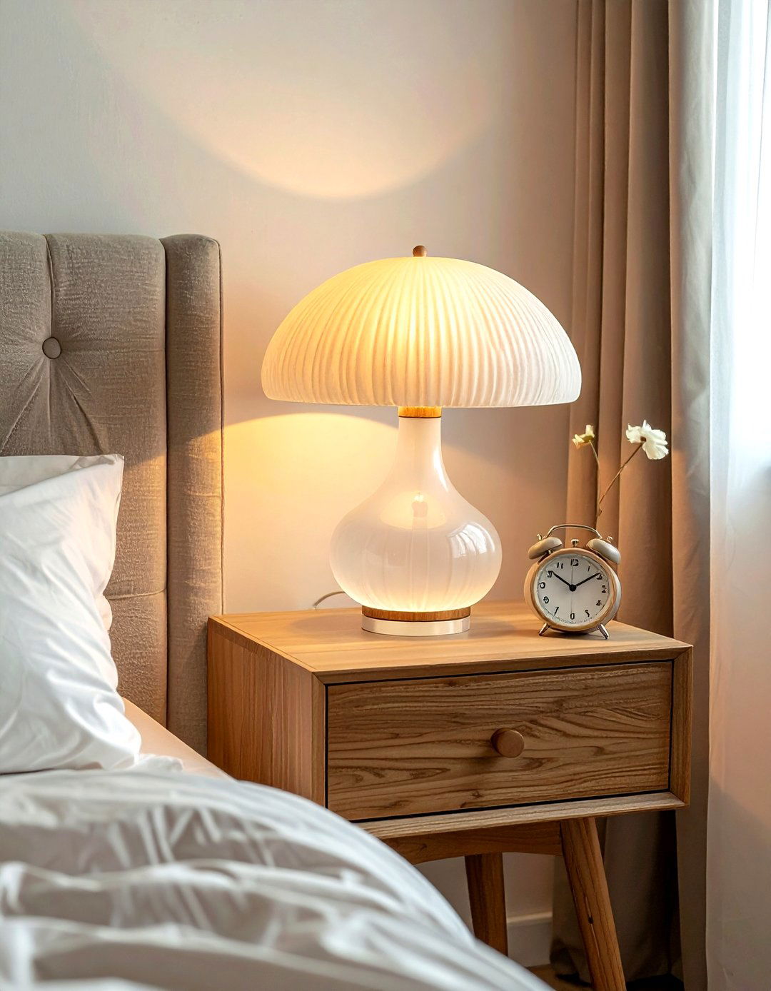 Mushroom Table Lamp - 30 decor shopping list ideas