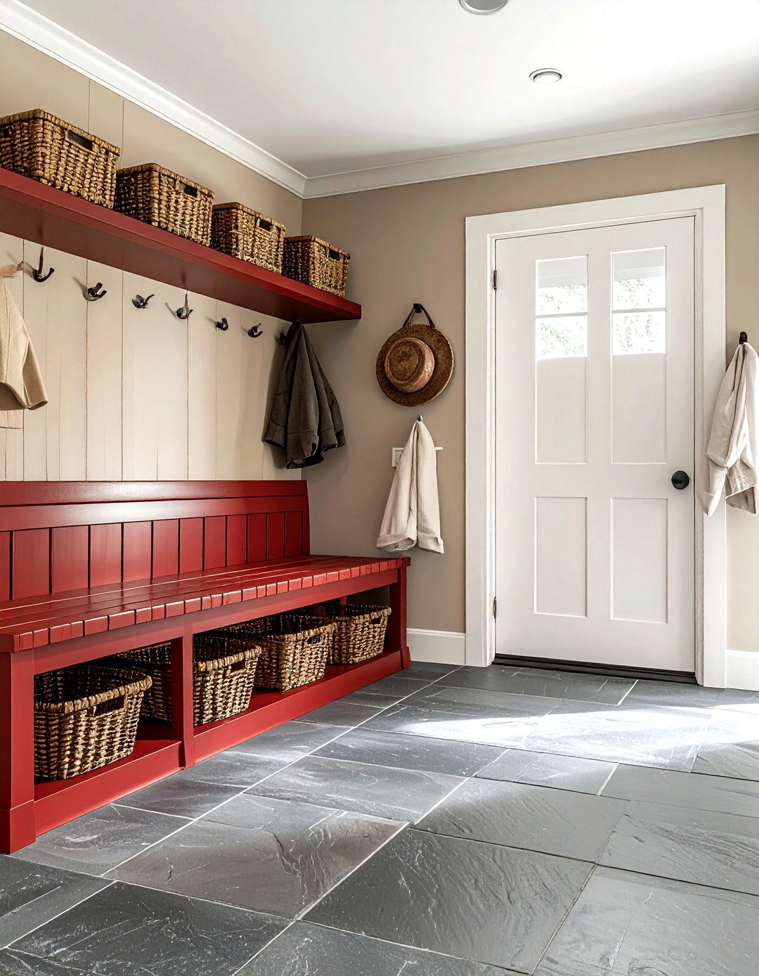 Mushroom kitchen cabinets - 30 warm paint color ideas