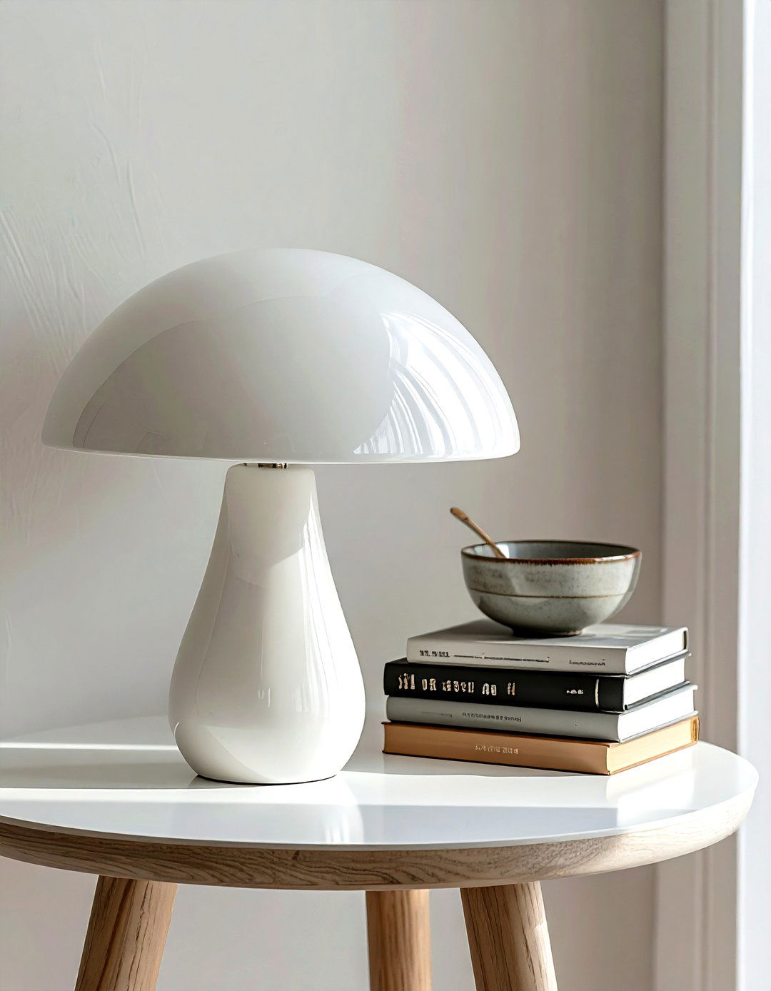 Mushroom table lamp - 30 decorative lamp ideas