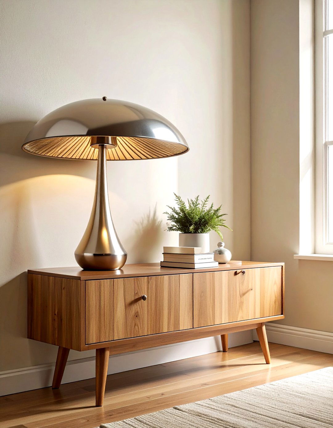 Mushroom table lamp - 30 lamp ideas